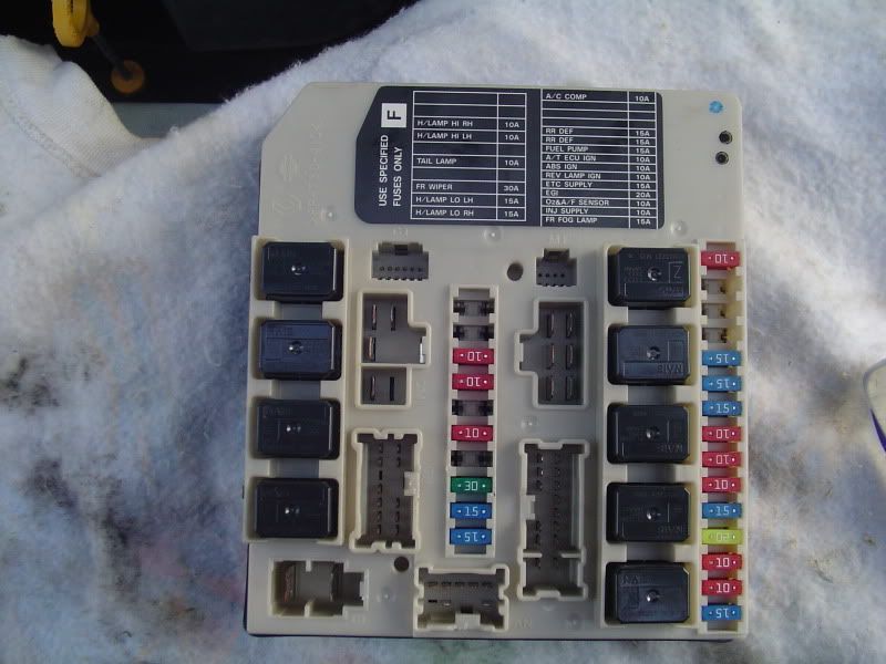 IPDM engine fuse Map/Diagram versa - Nissan Forum | Nissan Forums